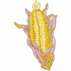 Corn Embroidery Design 9 Corn Embroidery Design 9